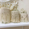 amlavat macrame glass jars