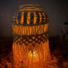 amlavati macrame glass jar