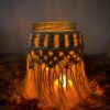 amlavat macrame glass jars