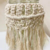 amlavati macrame glass jar traingle knot