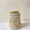 amlavati macrame glass jar traingle knot