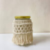 amlavati macrame glass jar